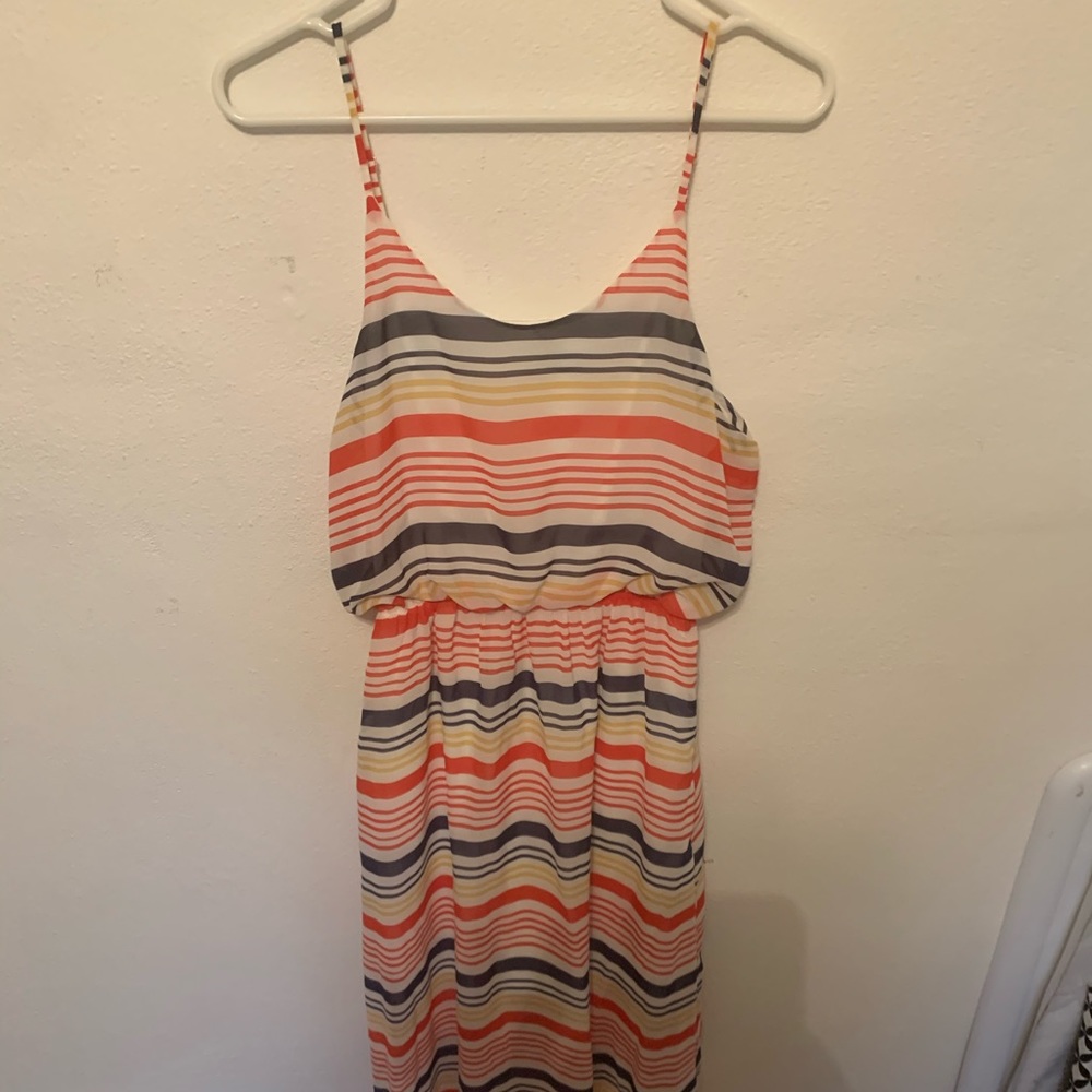 Striped Maxi Dress